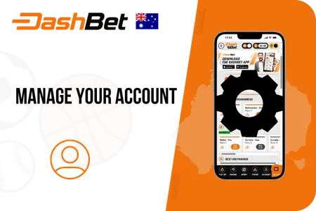 DashBet Manage Your Account